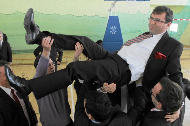 Rok 2013. Zbigniew Girzyński świętuje swoje urodziny