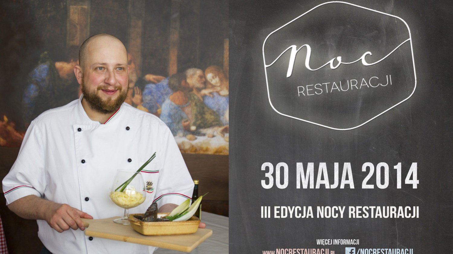 Jurand Lewandowski, szef kuchni Da Mario Ristorante w Gdańsku