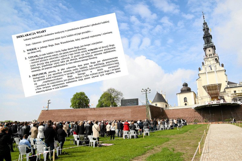 Deklaracja wiary polskich lekarzy budzi coraz większe kontrowersje.