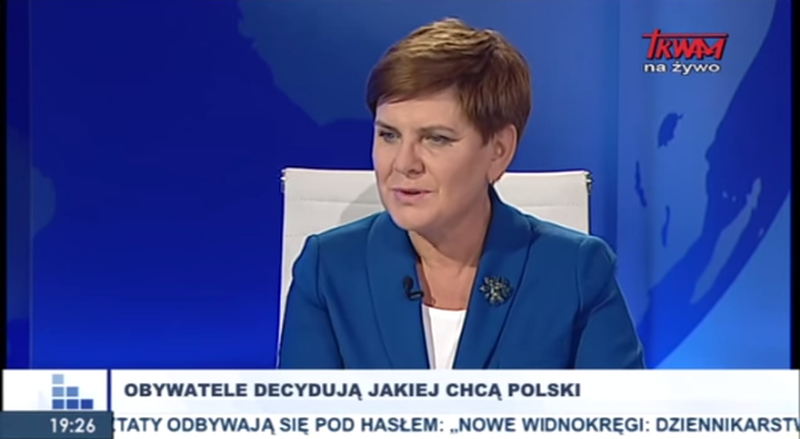 Beata Szydło o normalnym państwie