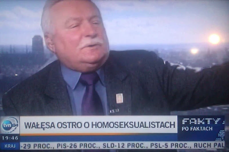 Występem w TVN24 Lech Wałęsa ściągnął na siebie krytykę.