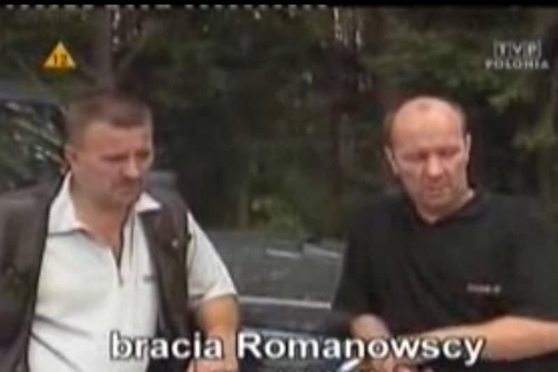 Dwaj z trzech braci Romanowskich (zdjęcie z 2000 roku)