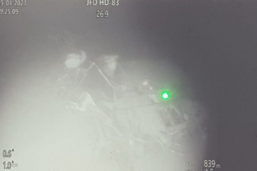 Odnaleziono wrak zaginionego okrętu podwodnego