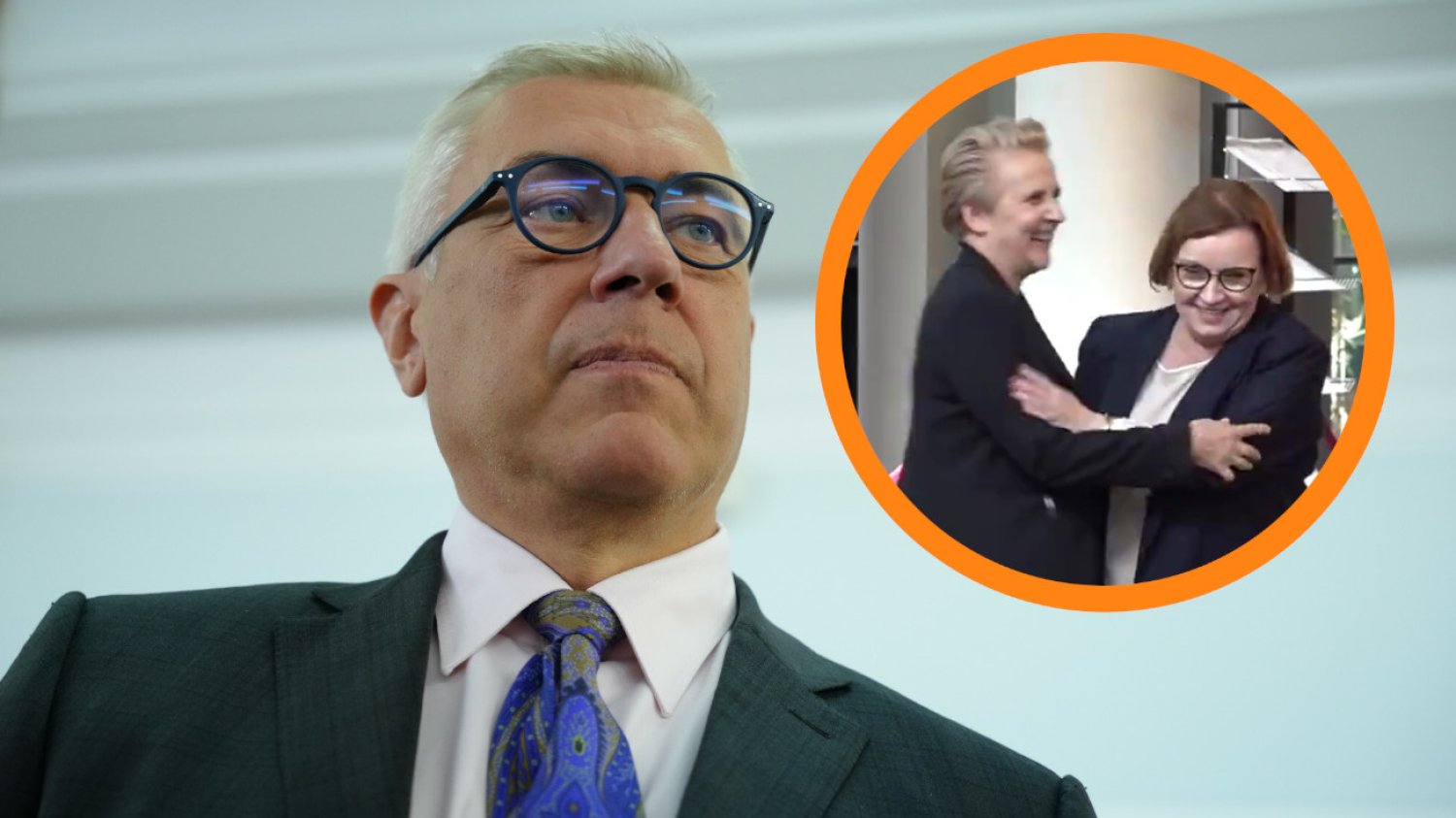 Rozbawione polityczki PiS i Lewicy. Giertych i Zandberg komentują nagranie