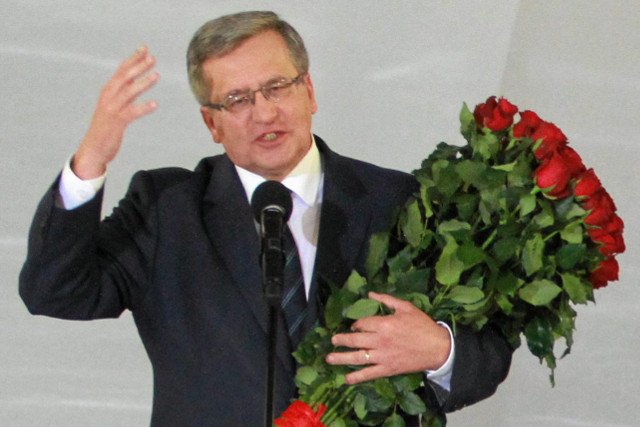 Pomimo wyborczej porażki Bronisław Komorowski zostanie Człowiekiem Roku "Gazety Wyborczej"