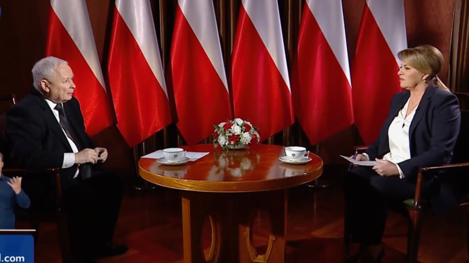 Kaczyński gościem Holeckiej w TVP Info. Prezenterka zawiodła prezesa PiS