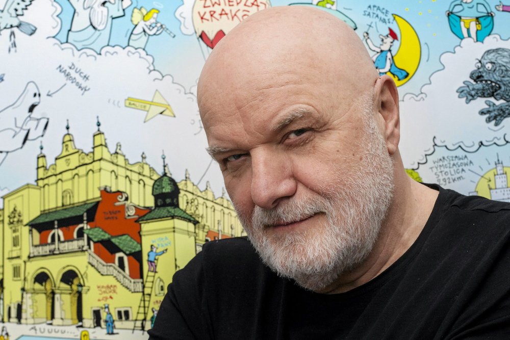 Andrzej Mleczko oskarżono o seksizm. Teraz rysownik odpiera zarzuty.