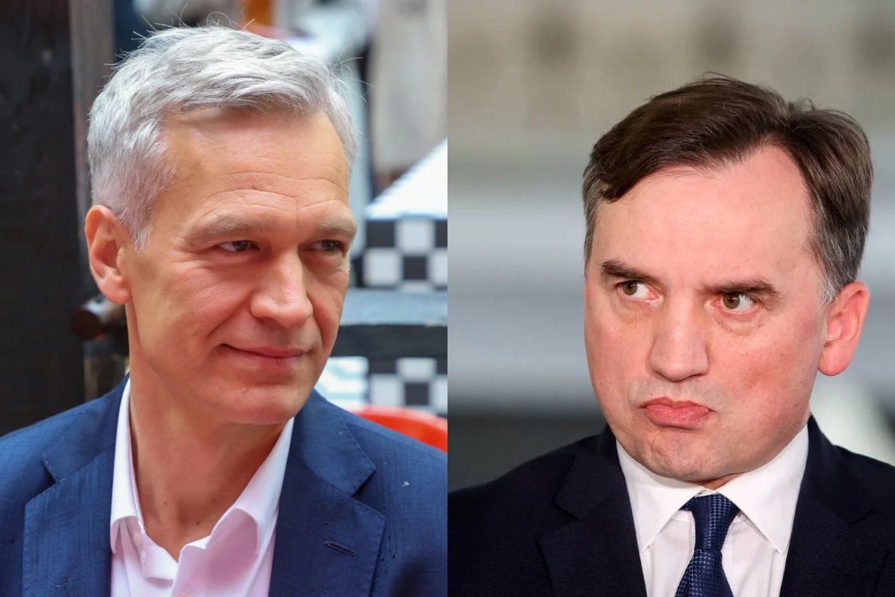 Żebrowski drwi ze Zbigniewa Ziobry. Dodał wymowny post na Instagramie