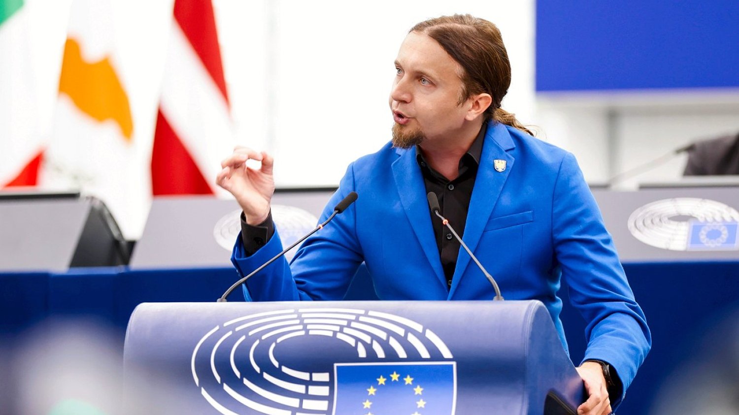 Europoseł Nowej Lewicy Łukasz Kohut w PE Europoseł Nowej Lewicy Łukasz Kohut w PE