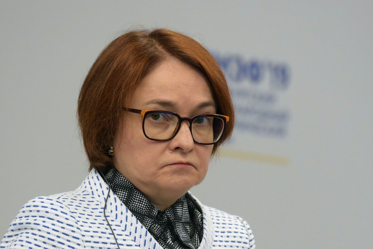 Elwira Nabiullina, prezeska Banku Centralnego Rosji.