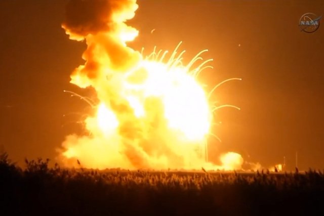 Rakieta Antares eksplodowała sześć sekund po starcie