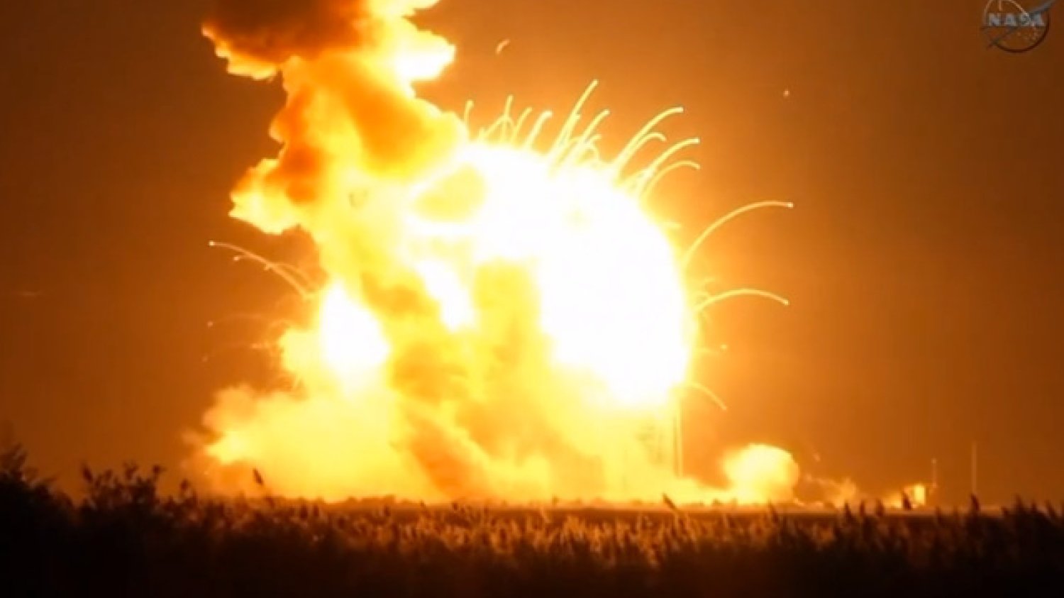 Rakieta Antares eksplodowała sześć sekund po starcie