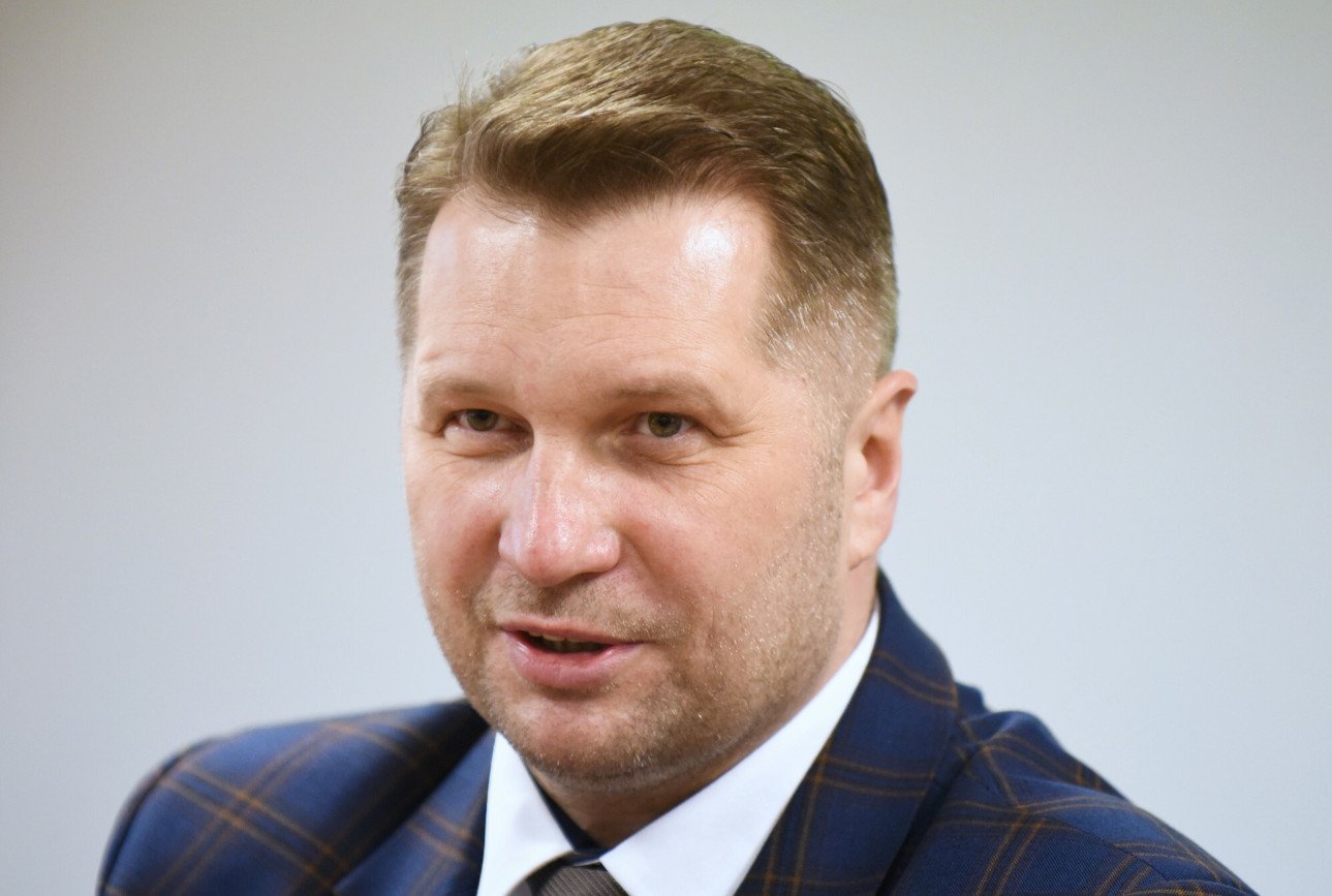 Minister edukacji i nauki Przemysław Czarnek.
