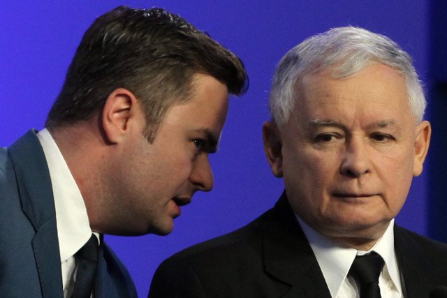Jarosław Kaczyński zapewnił, że nie jest politycznym ojcem Adama Hofmana