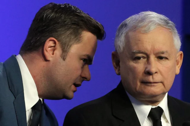 Jarosław Kaczyński zapewnił, że nie jest politycznym ojcem Adama Hofmana