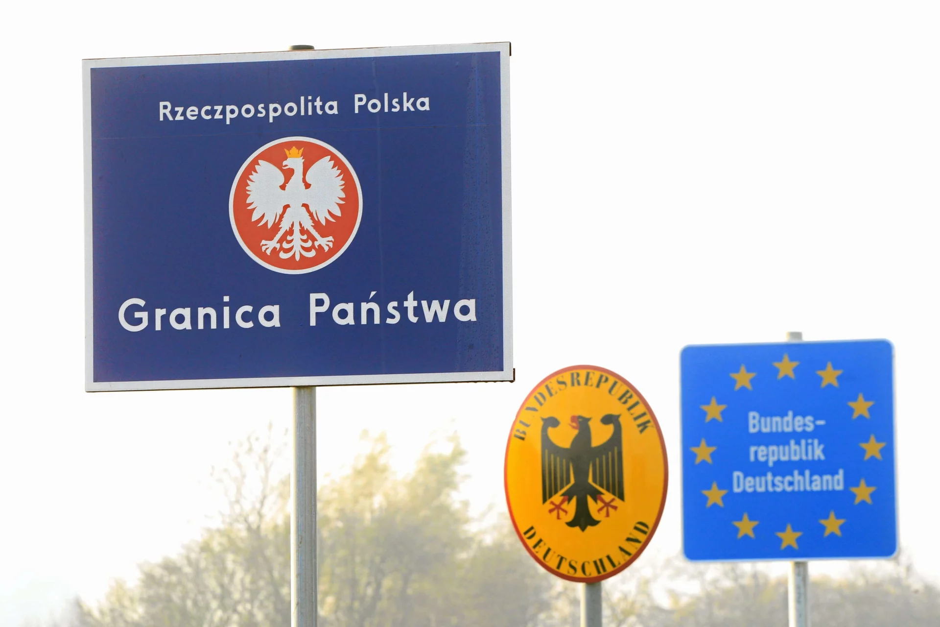 Granica polsko-niemiecka.