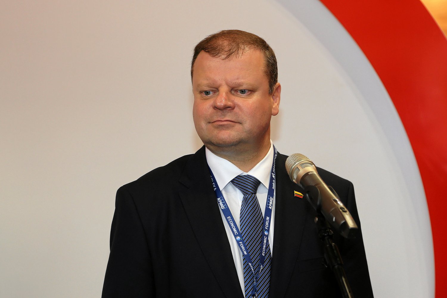 Premier Litwy Saulius Skvernelis ma chłoniaka, ale zamierza pracować dalej