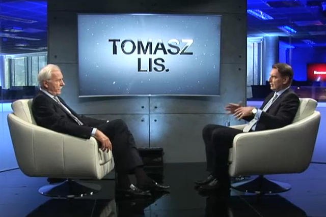 Andrzej Olechowski był gościem Tomasza Lisa