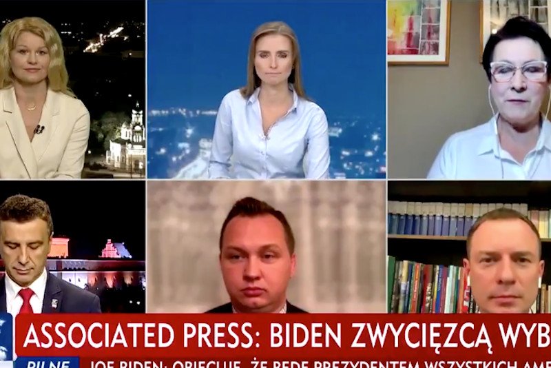 Na prawicy wciąż liczą na wygraną Donalda Trumpa. Anna Milczanowska w TVP Info: – Zobaczymy. Wolę poczekać na konkretne wyniki niż na te wyniki, które są podawane przez media