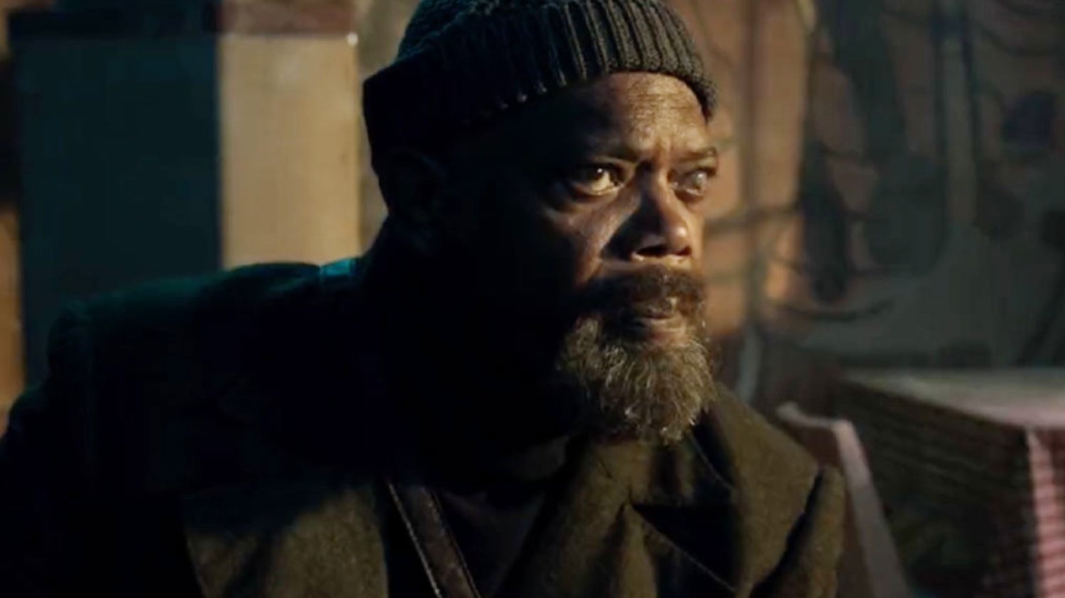 Samuel L. Jackson jako Nick Fury walczy z najazdem kosmitów w zwiastunie serialu "Tajna Inwazja". Samuel L. Jackson jako Nick Fury walczy z najazdem kosmitów w zwiastunie serialu "Tajna Inwazja".