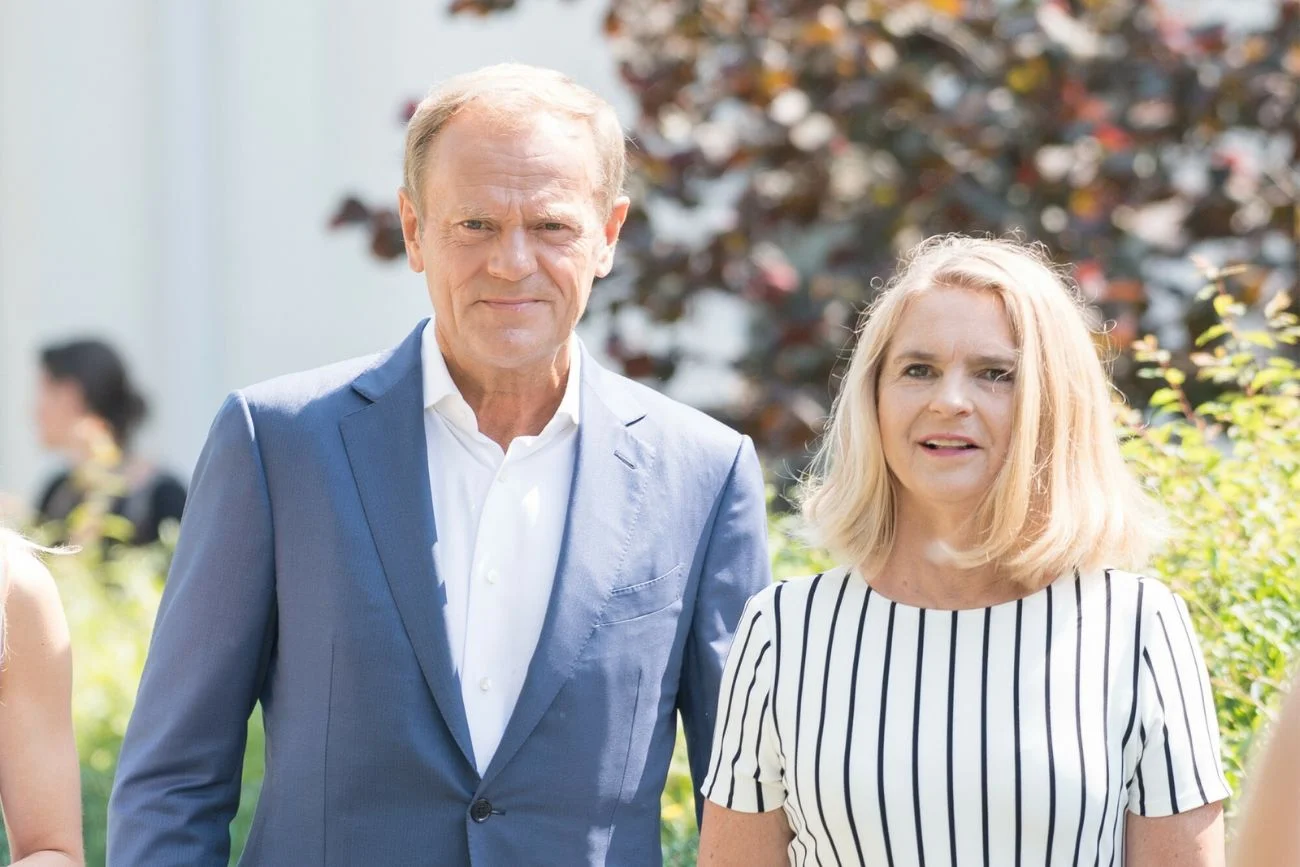 Donald i Małgorzata Tusk.