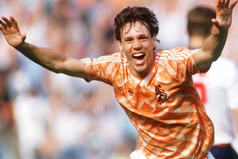 Marco van Basten w latach 80. i 90. był dla wielu najlepszym piłkarzem świata