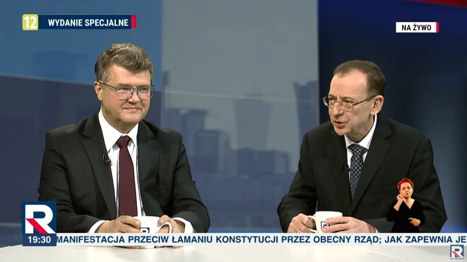 Wąsik i Kamiński w Republice. Pierwszy wywiad po wyjściu z więzienia.