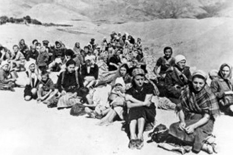 Polscy uchodźcy ze Związku Sowieckiego.