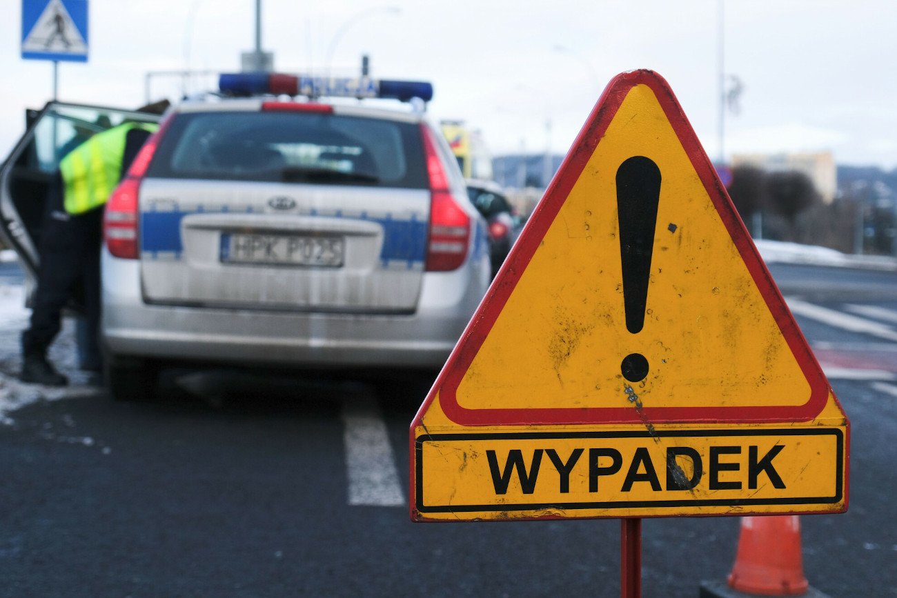Za zakopiance doszło do wypadku. (Zdjęcie poglądowe)