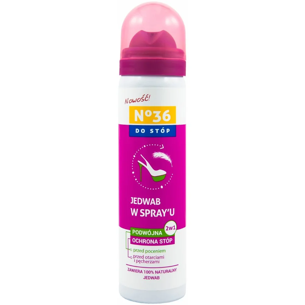 Jedwab do stóp w spray'u, No 36