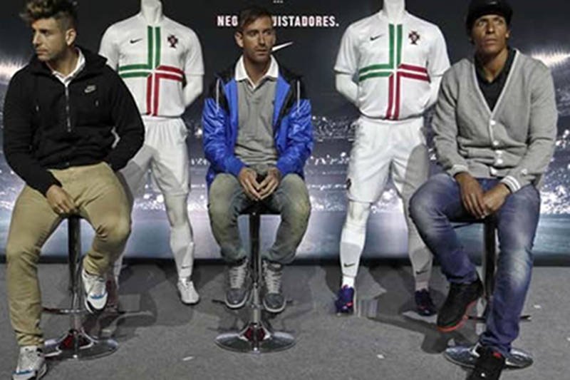 Prezentacja strojów reprezentacji Portugalii