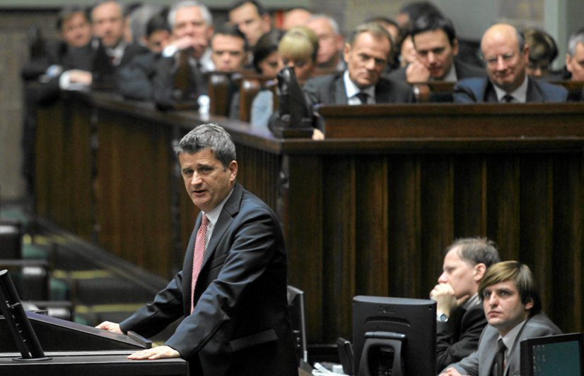 Janusz Palikot w Sejmie