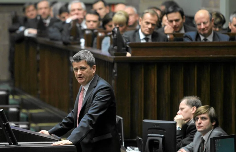 Janusz Palikot w Sejmie