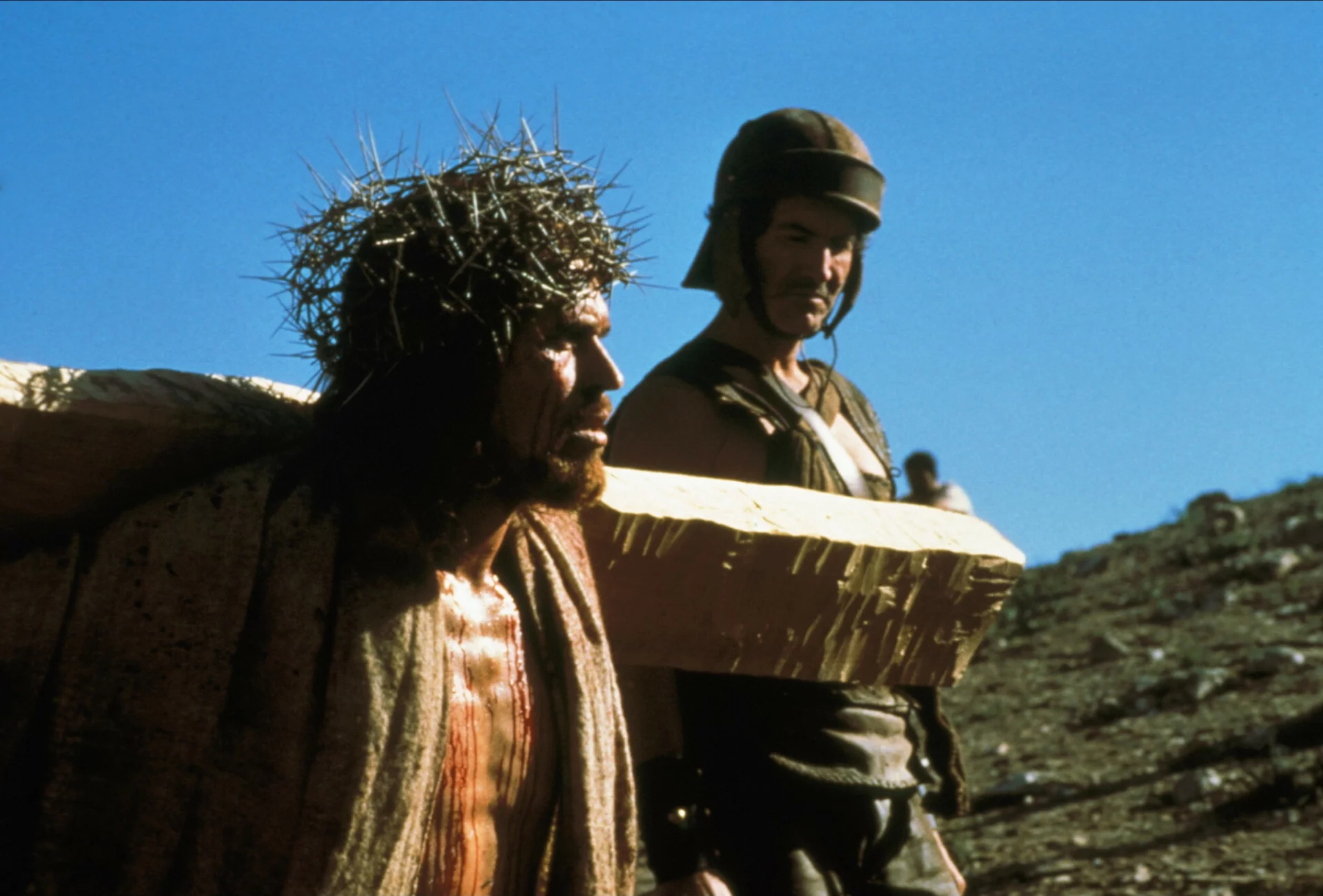 Willem Dafoe w filmie "Ostatnie kuszenie Chrystusa".