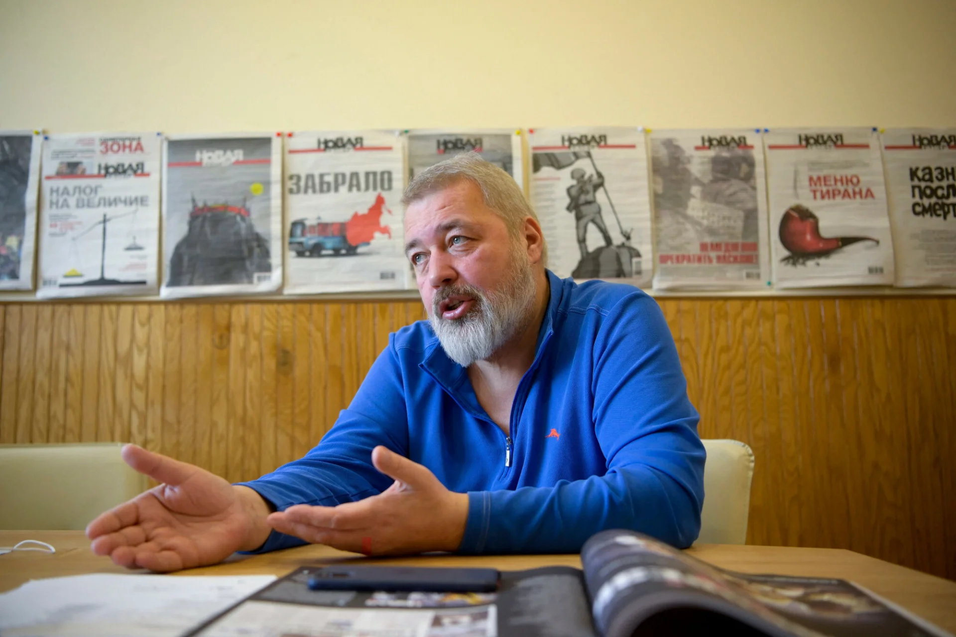 Gazeta Muratowa wstrzymała działalność do czasu zakończenia wojny w Ukrainie.