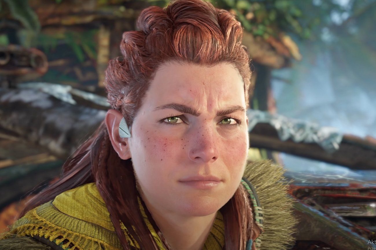 Wygląd Aloy z gry "Horizon Forbidden West" nie spodobał się niektórym graczom. Bohaterkę nazwano brzydką.