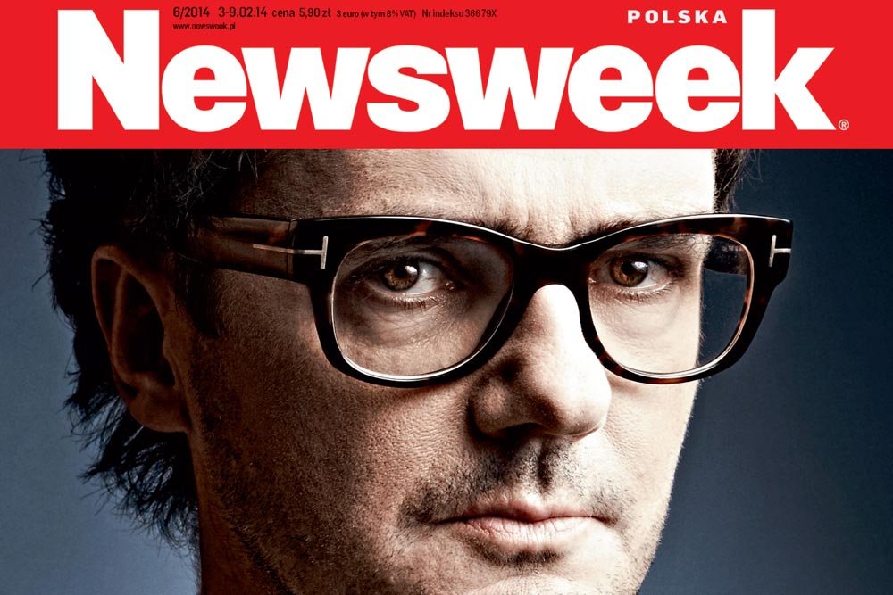 Okładka Newsweeka z Kubą Wojewódzkim