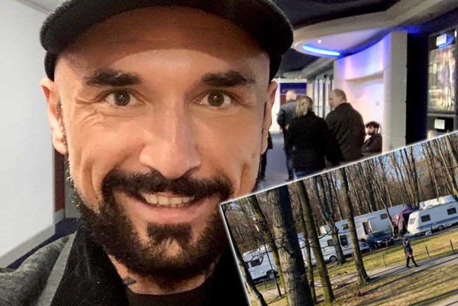 Patryk Vega pomimo pandemii, dalej kręcił swój film. Podobnie jak i Konrad Niewolski