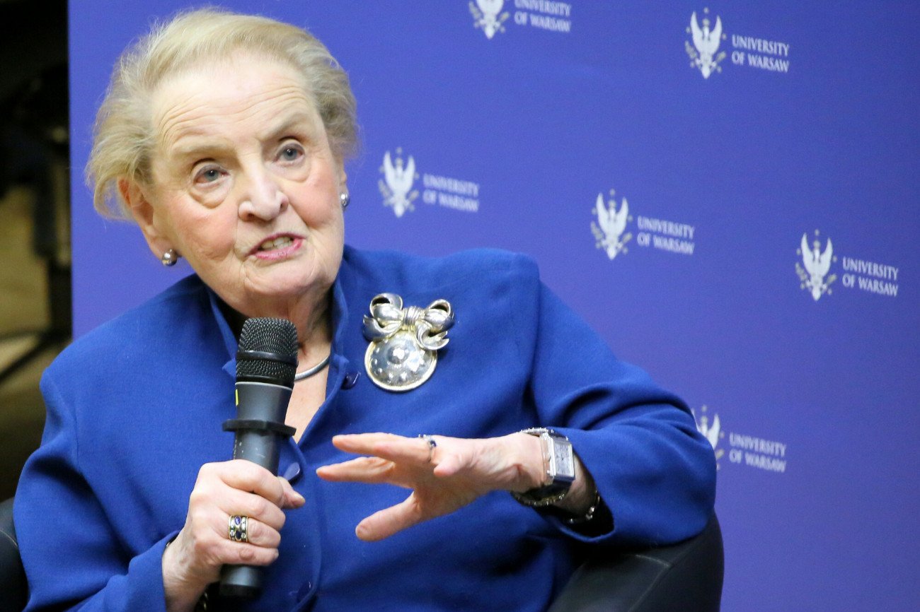 Madeleine Albright skomentowała sprawę z lex anty-TVN.