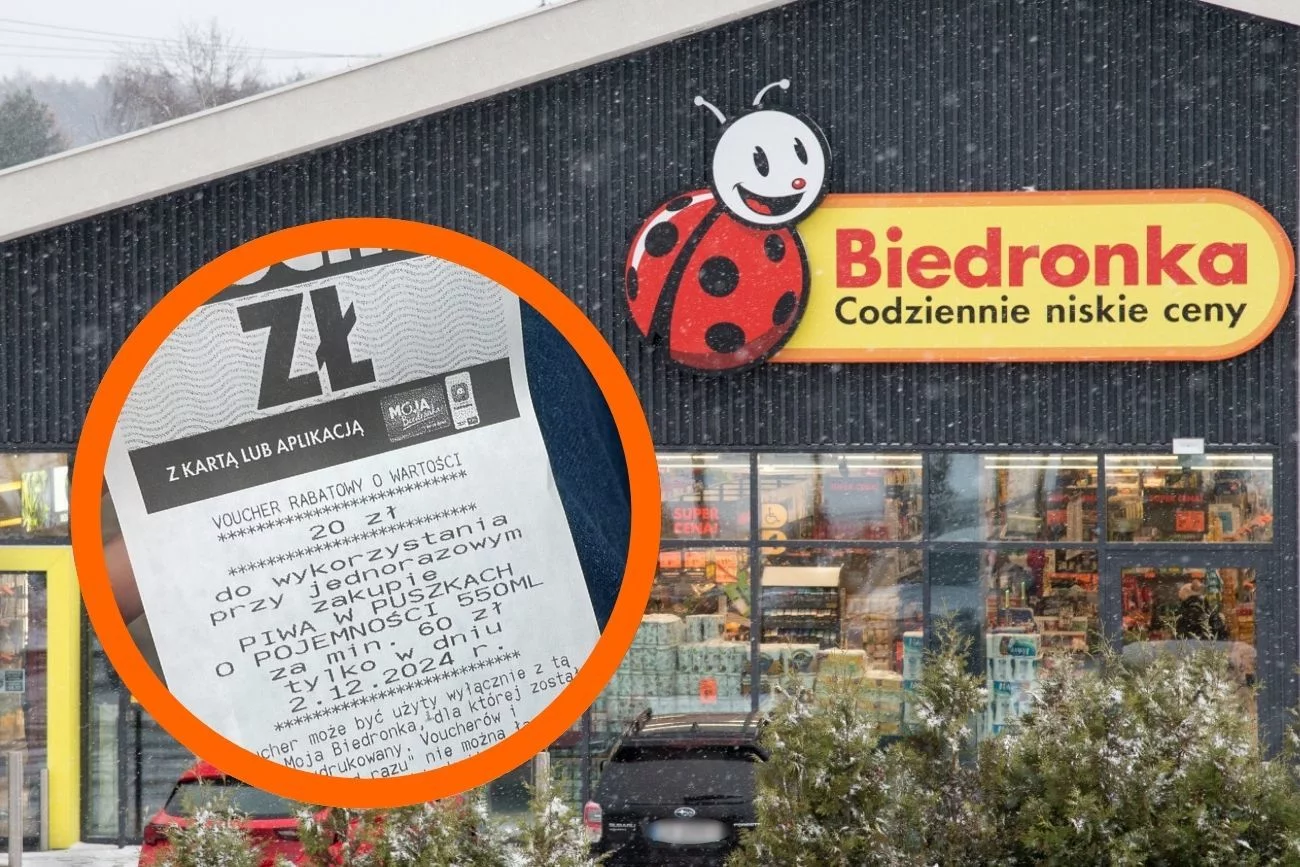 Biedronka rozdawała vouchery na piwo. Teraz wyjaśnia Biedronka przygotowała promocję na piwo. Posłance KO się to nie spodobało