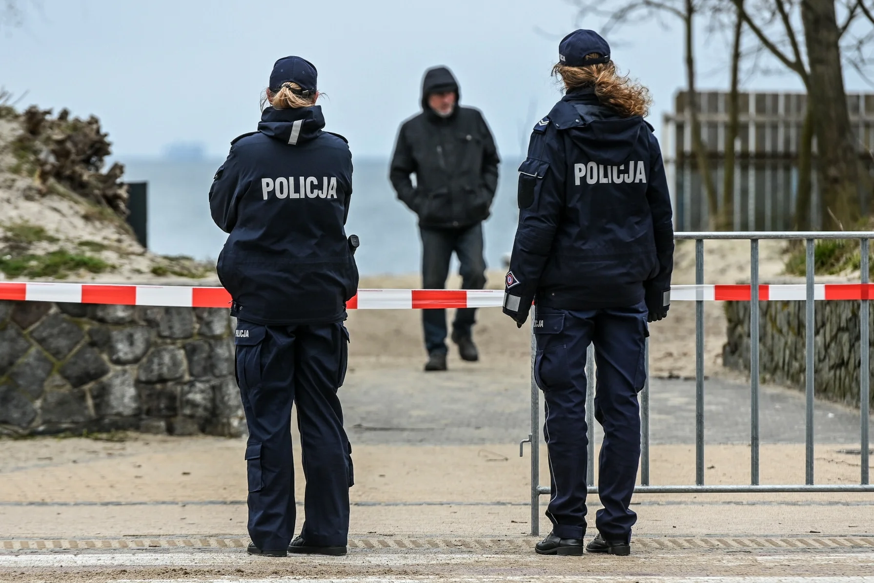 Policja w Gdańsku.