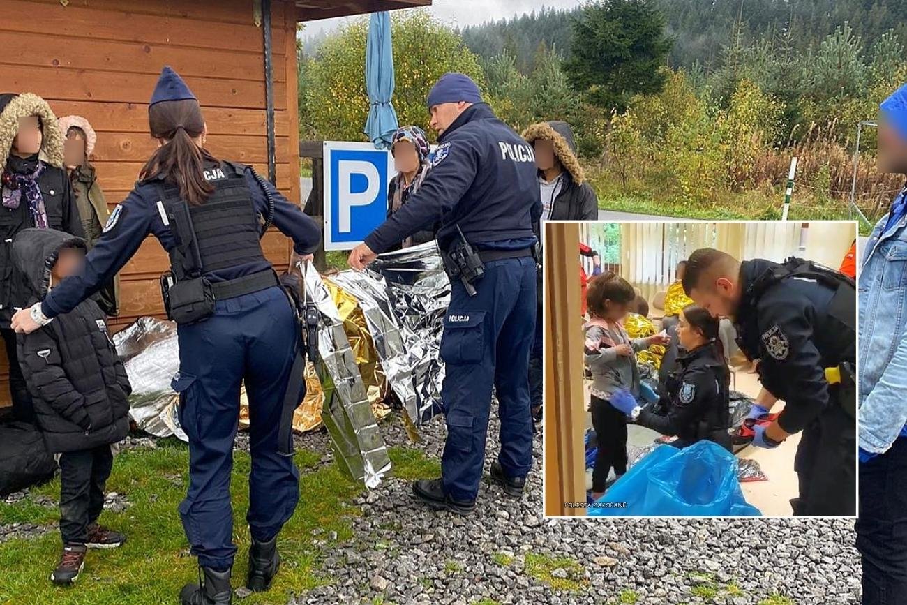 Łącznie zatrzymano 5 dorosłych oraz 9 dzieci