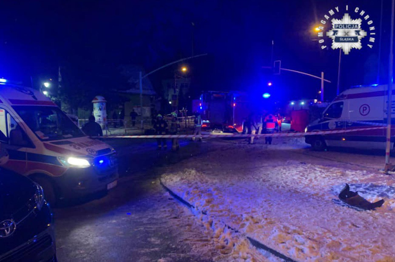 W wypadku w Wodzisławiu Śląskim zginęły trzy osoby.