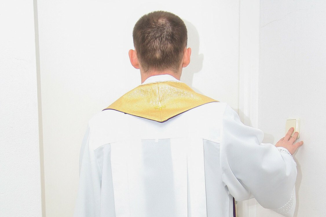 Ks. Łukasz Gołębiewski złożył zawiadomienie do prokuratury.