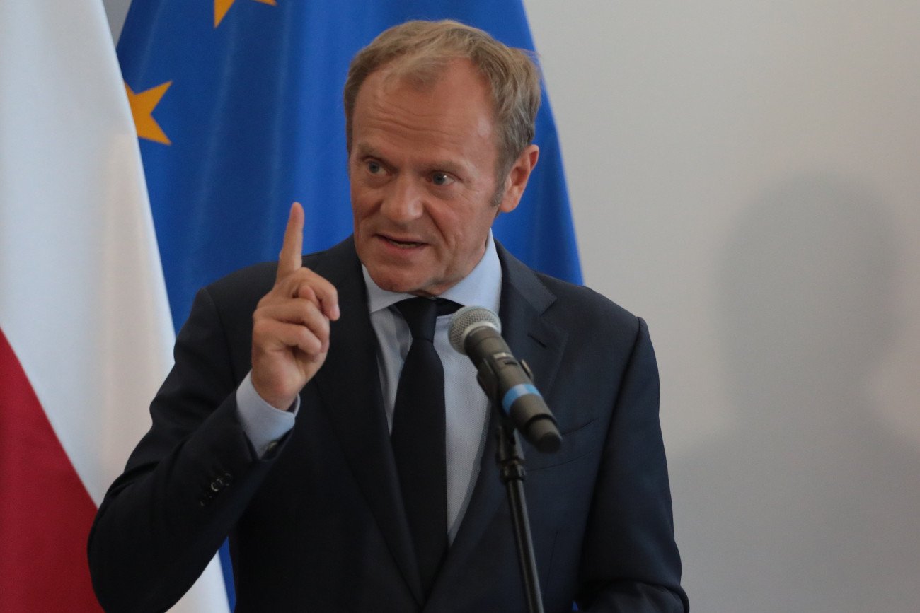 W środę wieczorem Donald Tusk spotkał się w Warszawie z klubem Koalicji Obywatelskiej.