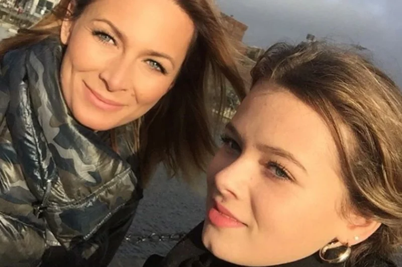 Odeta Moro z 15 letnią córką Sonią, która już niedługo będzie miała rodzeństwo