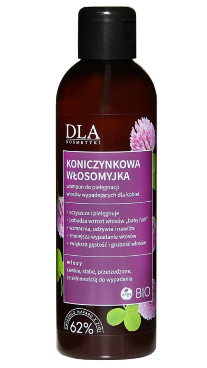 Koniczynkowa włosomyjka, Kosmetyki DLA