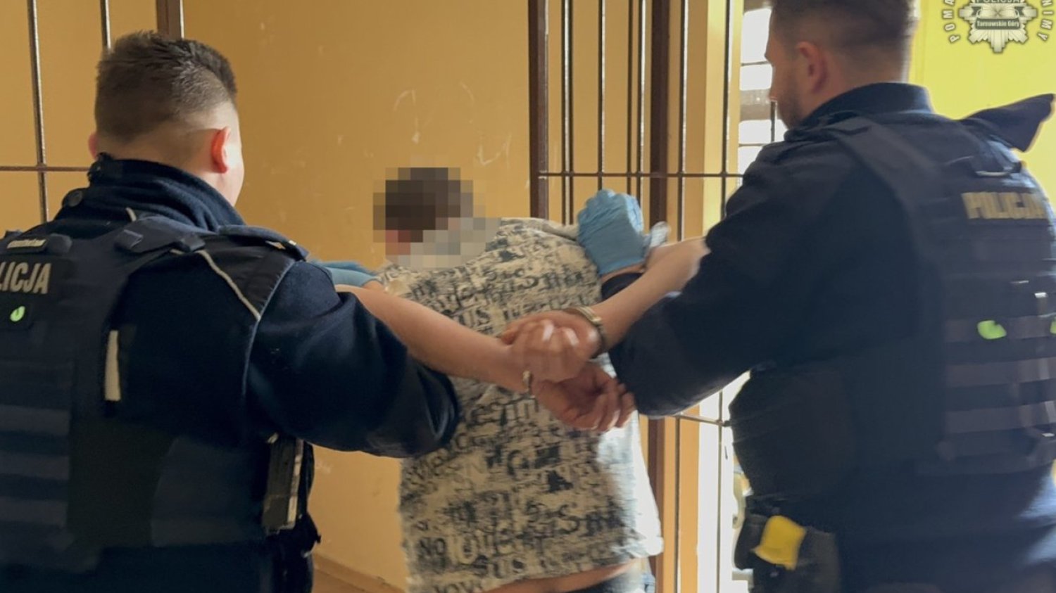 Śląska policja zatrzymała wandala, który demolował sprzęt szpitalny