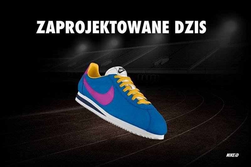 Stworzony przeze mnie 27.01.2012 model buta Nike Cortez