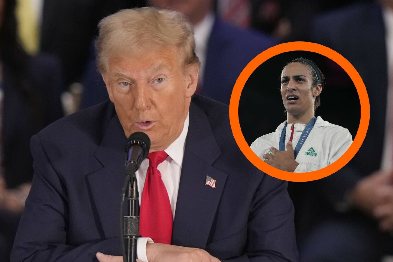 Donald Trump w formie. Tak powiedział  o algierskiej pięściarce